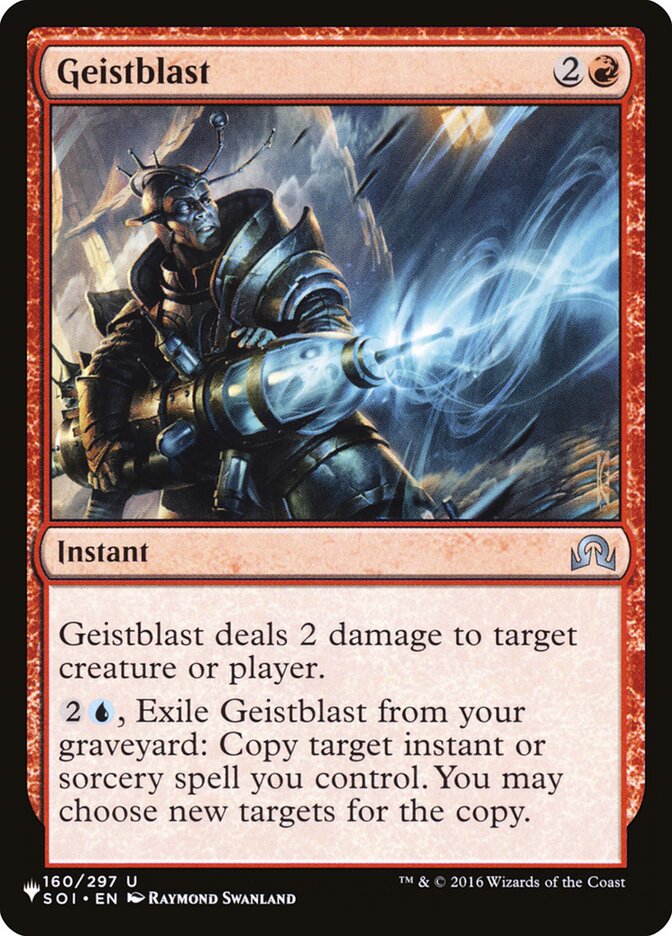 Geistblast (The List #SOI-160)