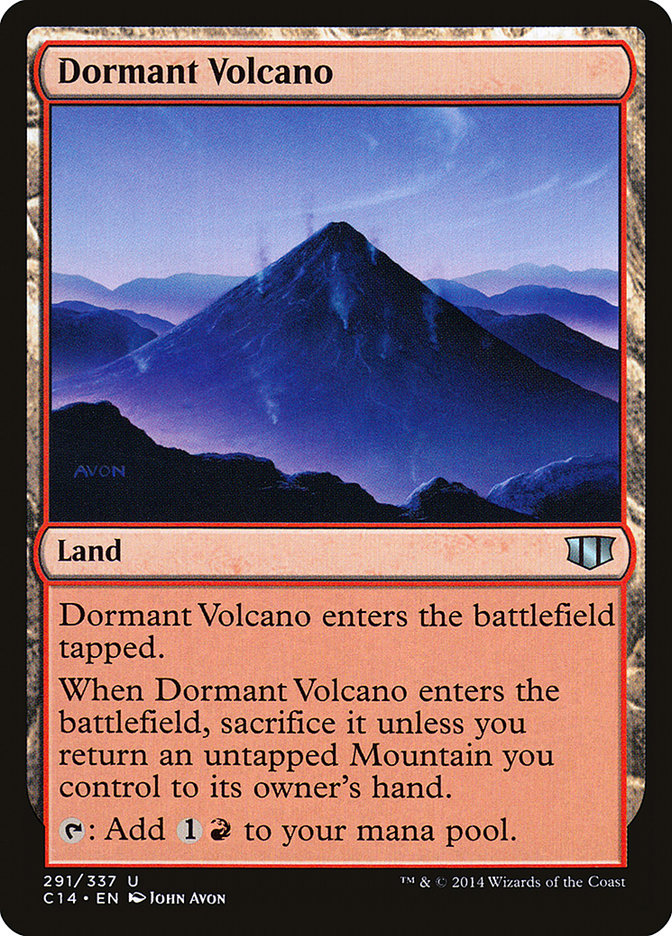 Dormant Volcano (Commander 2014 #291)