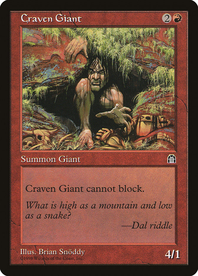 Craven Giant (Stronghold #78)