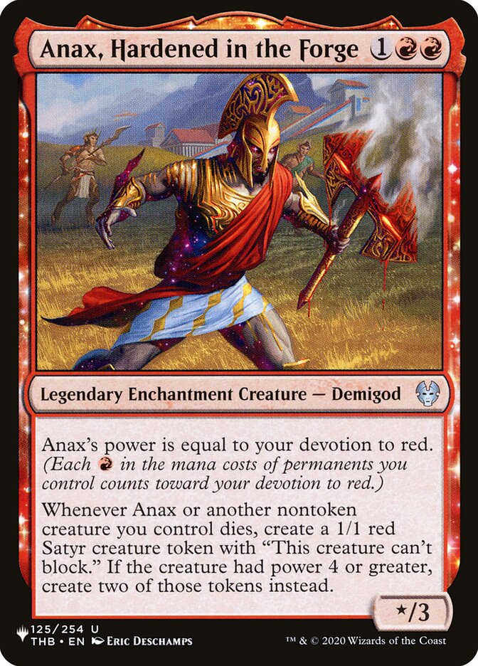 Anax, Hardened in the Forge (The List #THB-125)