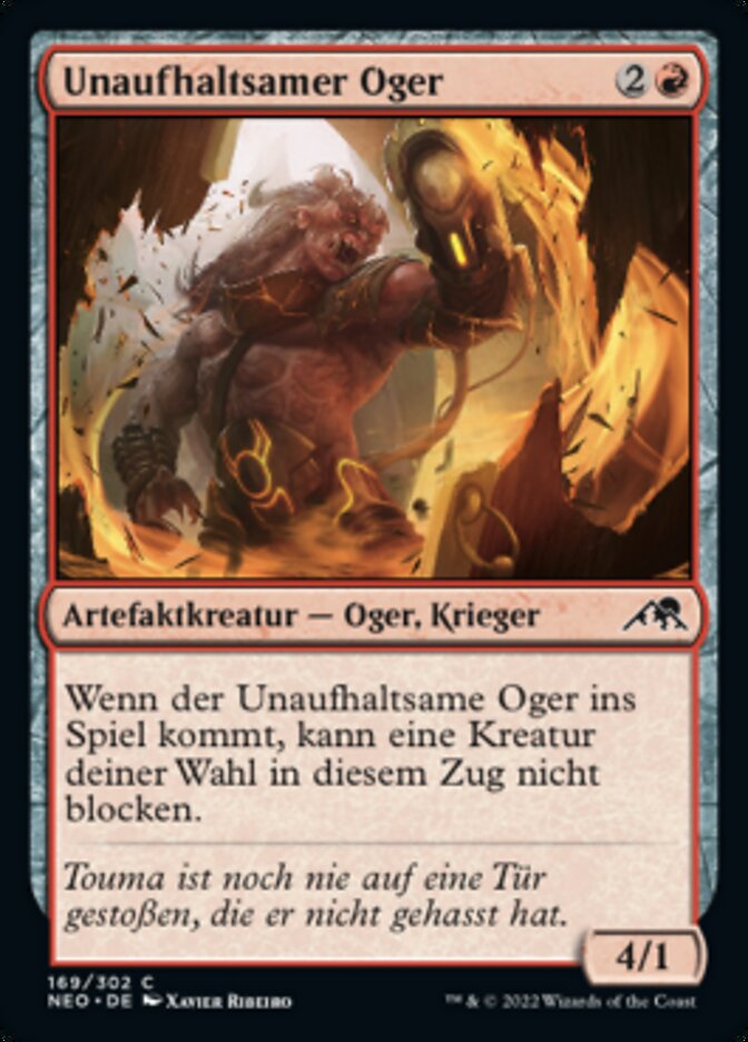 Unstoppable Ogre (Kamigawa: Neon Dynasty #169)