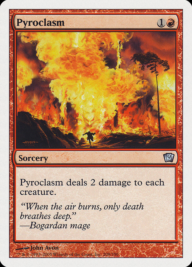 Pyroclasm (Ninth Edition #208)