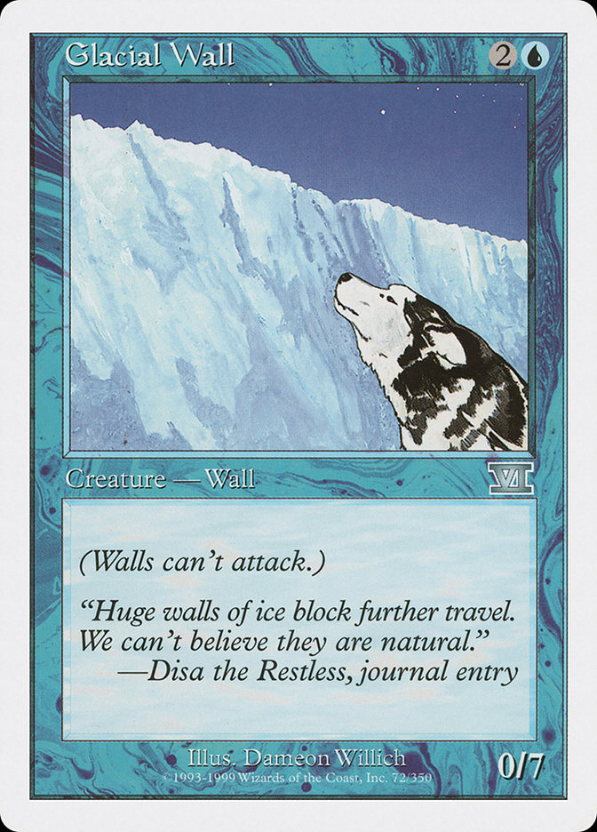 Glacial Wall (Classic Sixth Edition #72)