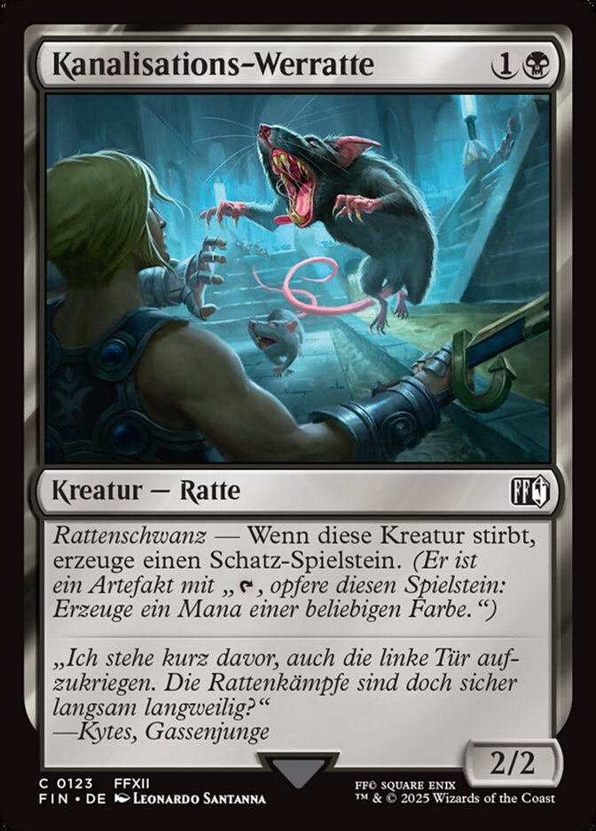 Kanalisations-Werratte