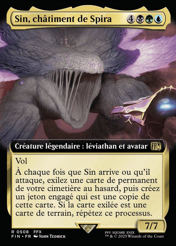 Sin, châtiment de Spira