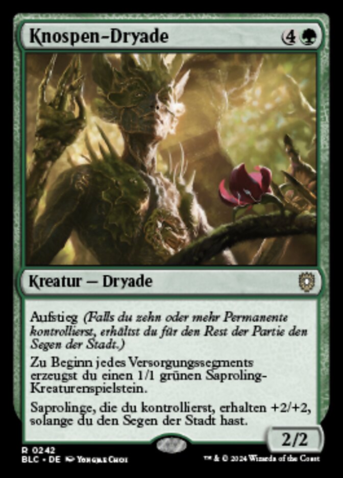 Tendershoot Dryad (Bloomburrow Commander #242)