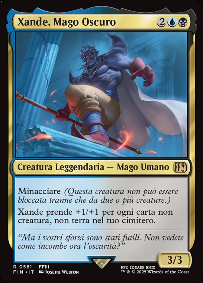 Xande, Mago Oscuro