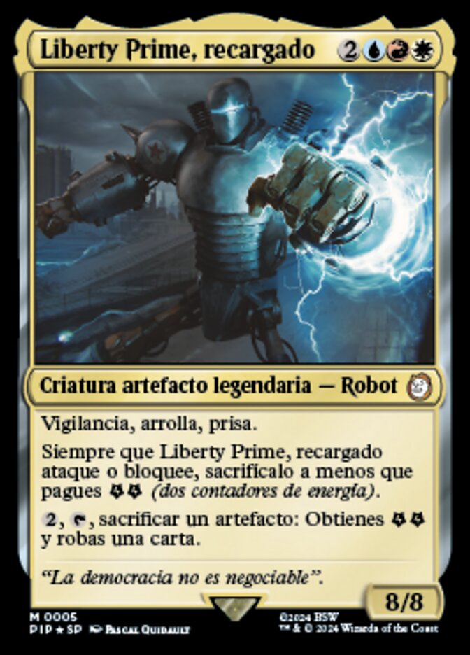 Liberty Prime, recargado