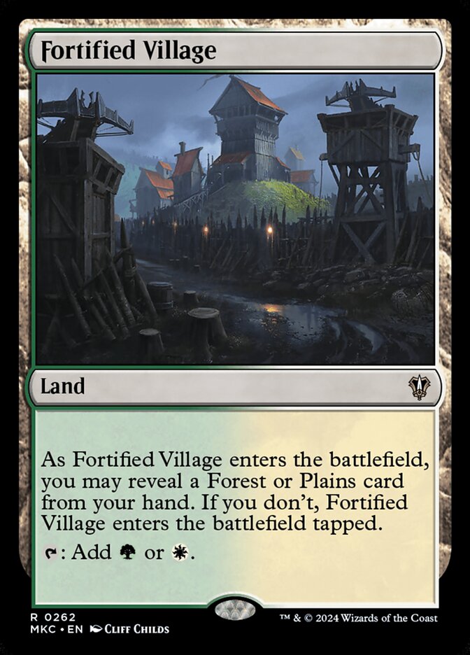 Fortified Village (Murders at Karlov Manor Commander #262)