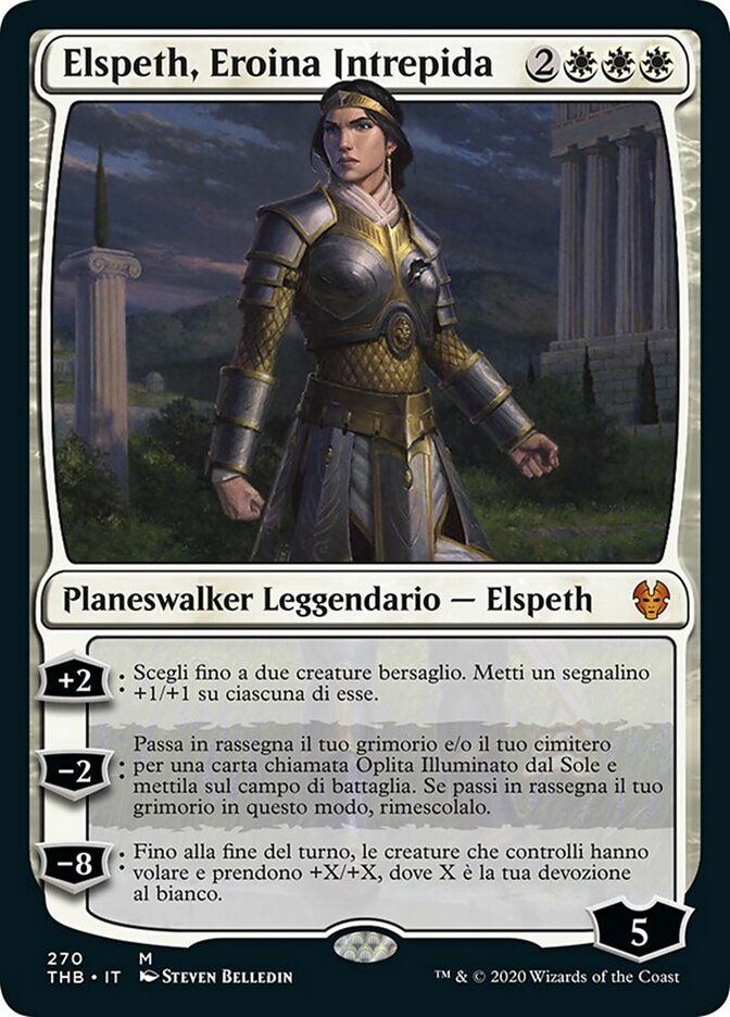 Elspeth, Undaunted Hero (Theros Beyond Death #270)