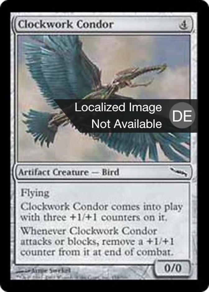 Clockwork Condor (Mirrodin #154)