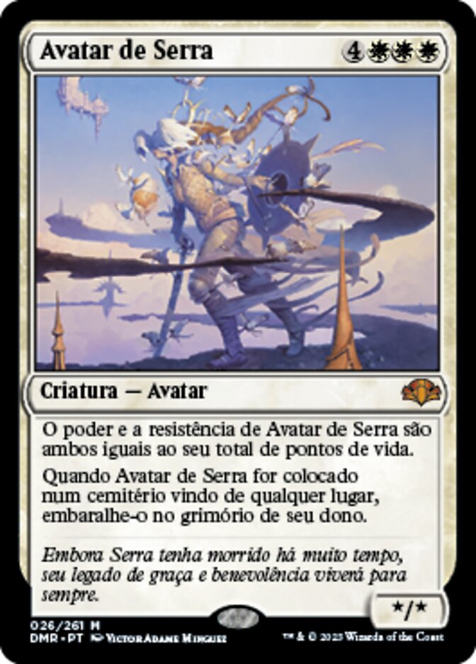 Serra Avatar (Dominaria Remastered #26)