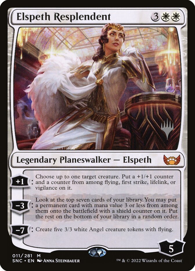 Elspeth Resplendent (Streets of New Capenna Promos #11p)