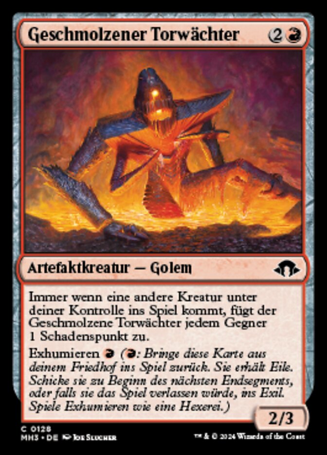 Molten Gatekeeper (Modern Horizons 3 #128)