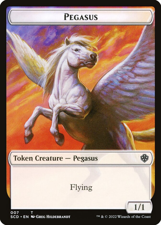 Pegasus (Starter Commander Deck Tokens #7)