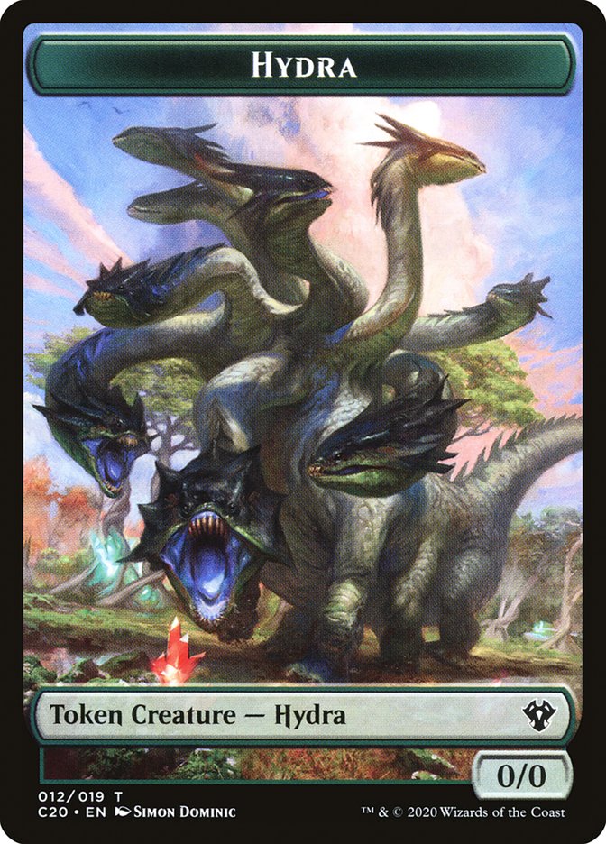 Hydra (Commander 2020 Tokens #12)
