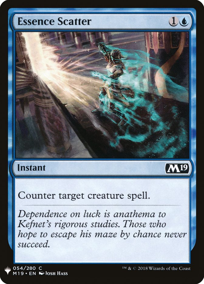 Essence Scatter (The List #M19-54)