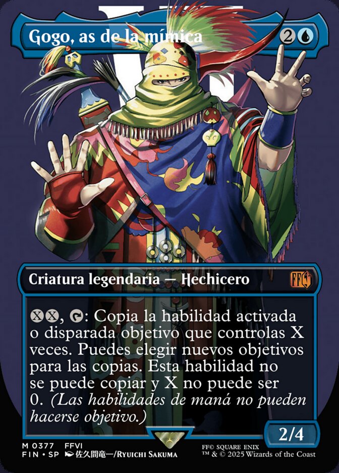 Gogo, as de la mímica