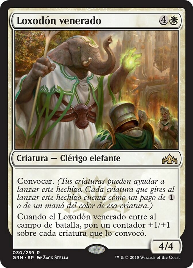 Venerated Loxodon (Guilds of Ravnica #30)