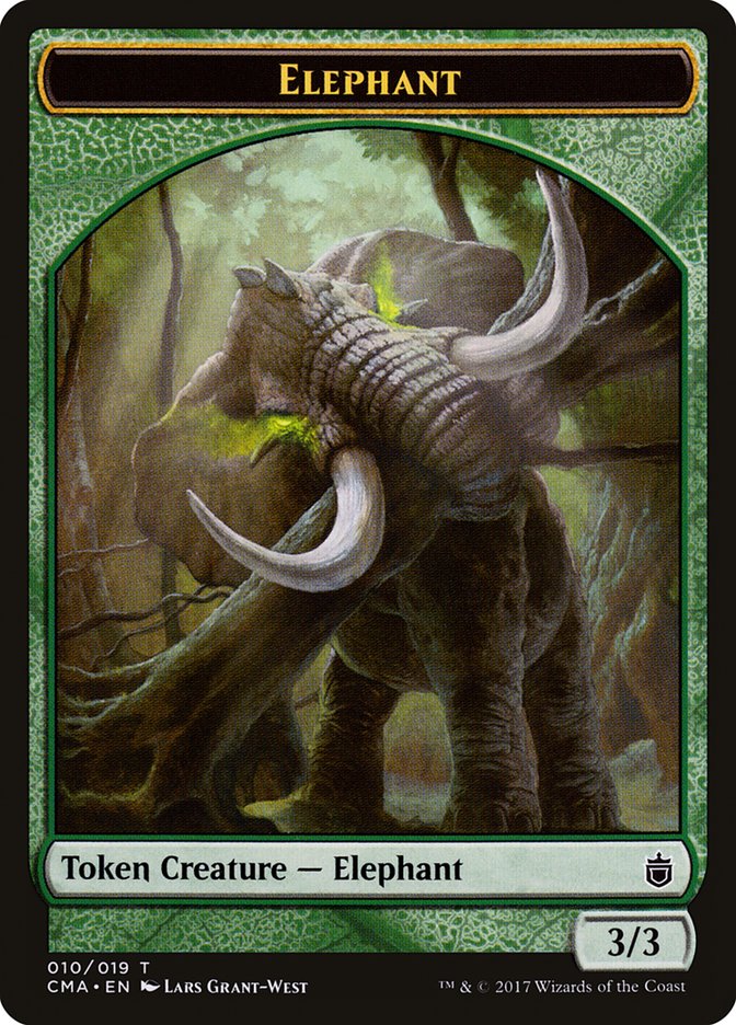 Elephant (Commander Anthology Tokens #10)