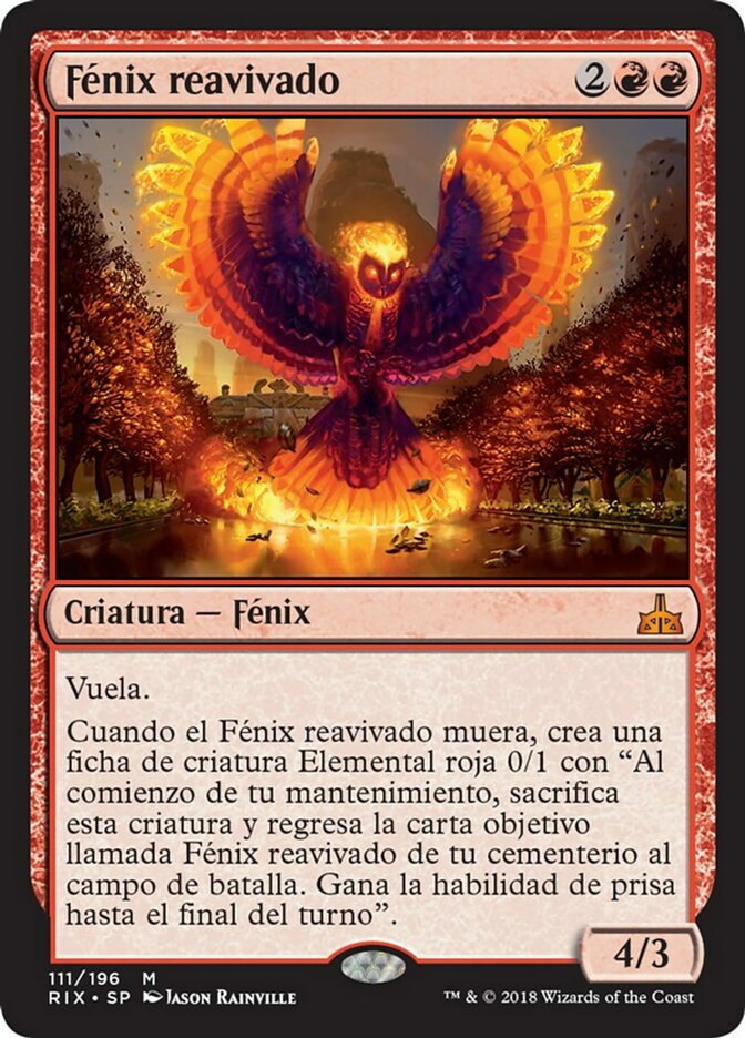 Rekindling Phoenix (Rivals of Ixalan #111)