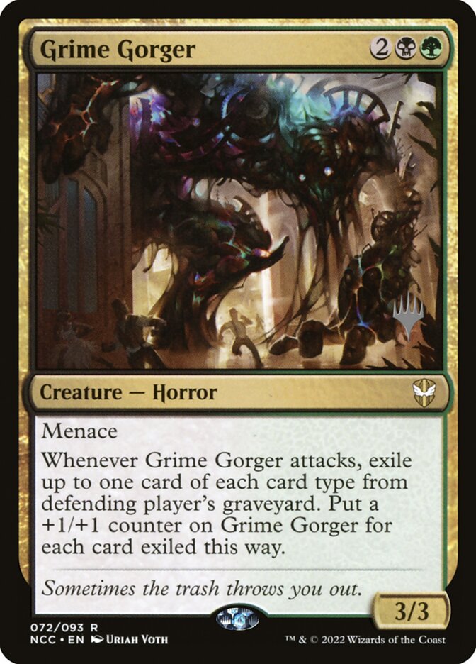 Grime Gorger (New Capenna Commander Promos #72p)