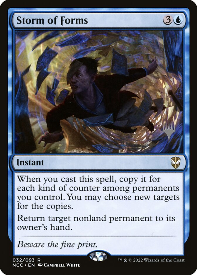 Storm of Forms (New Capenna Commander Promos #32p)