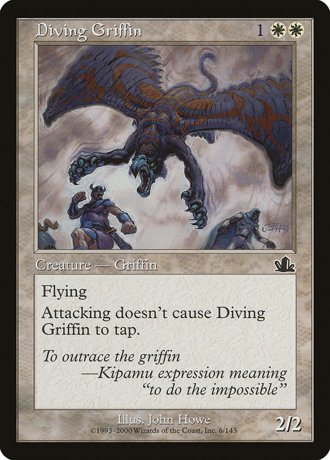 Diving Griffin (Prophecy #6)