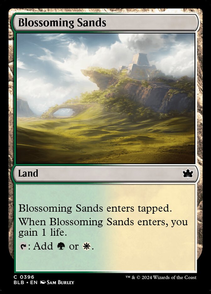 Blossoming Sands (Bloomburrow #396)