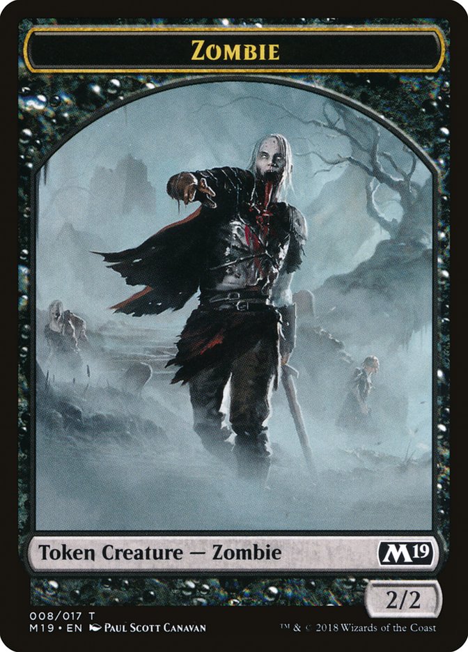 Zombie (Core Set 2019 Tokens #8)