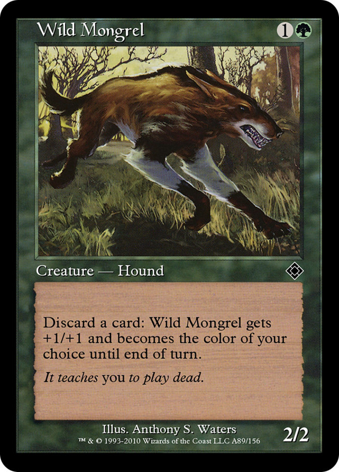 Wild Mongrel (Magic Online Theme Decks #A89)