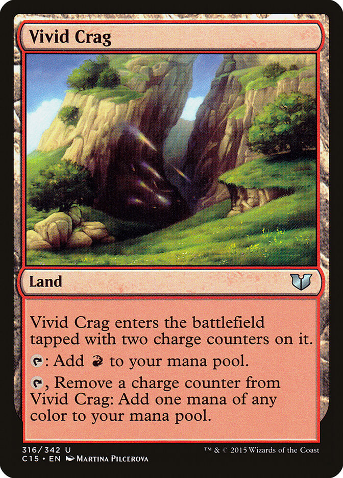 Vivid Crag (Commander 2015 #316)