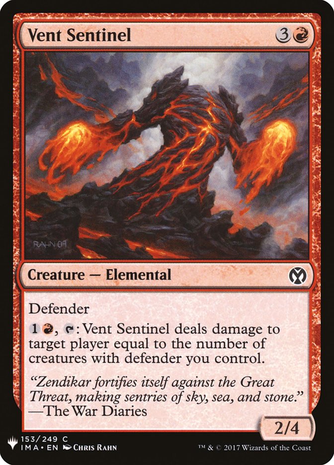 Vent Sentinel (The List #IMA-153)