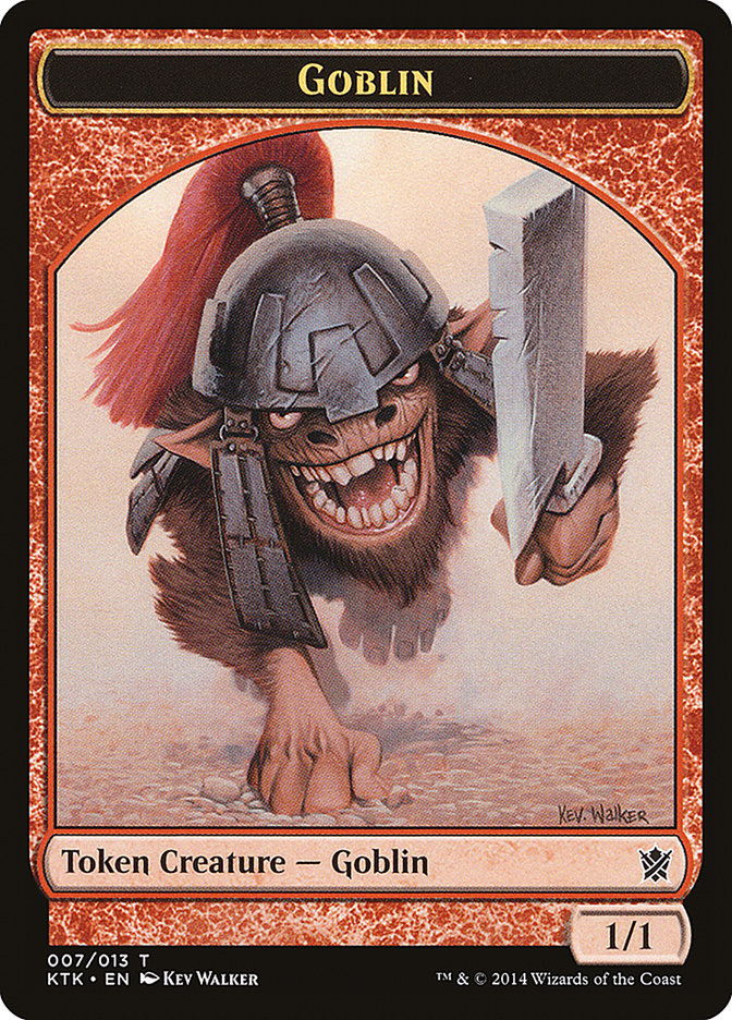 Goblin (Khans of Tarkir Tokens #7)