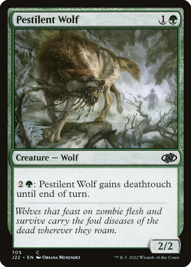 Pestilent Wolf (Jumpstart 2022 #705)