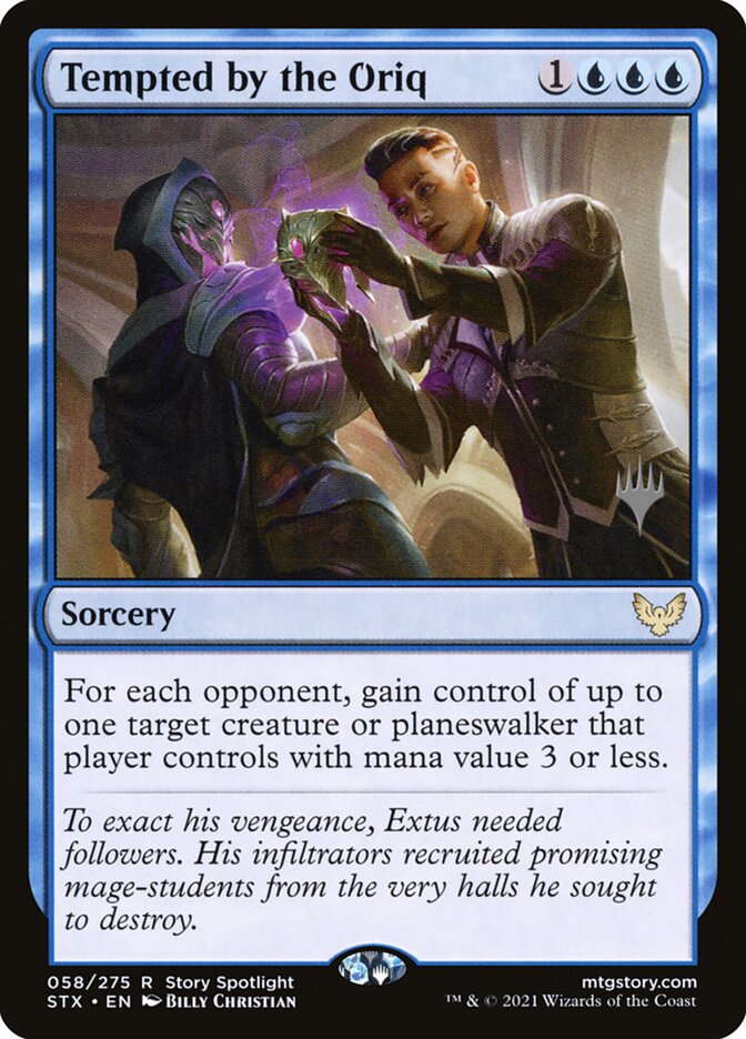 Tempted by the Oriq (Strixhaven: School of Mages Promos #58p)