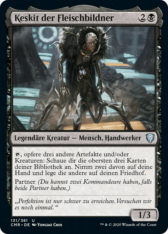 Keskit, the Flesh Sculptor (Commander Legends #131)