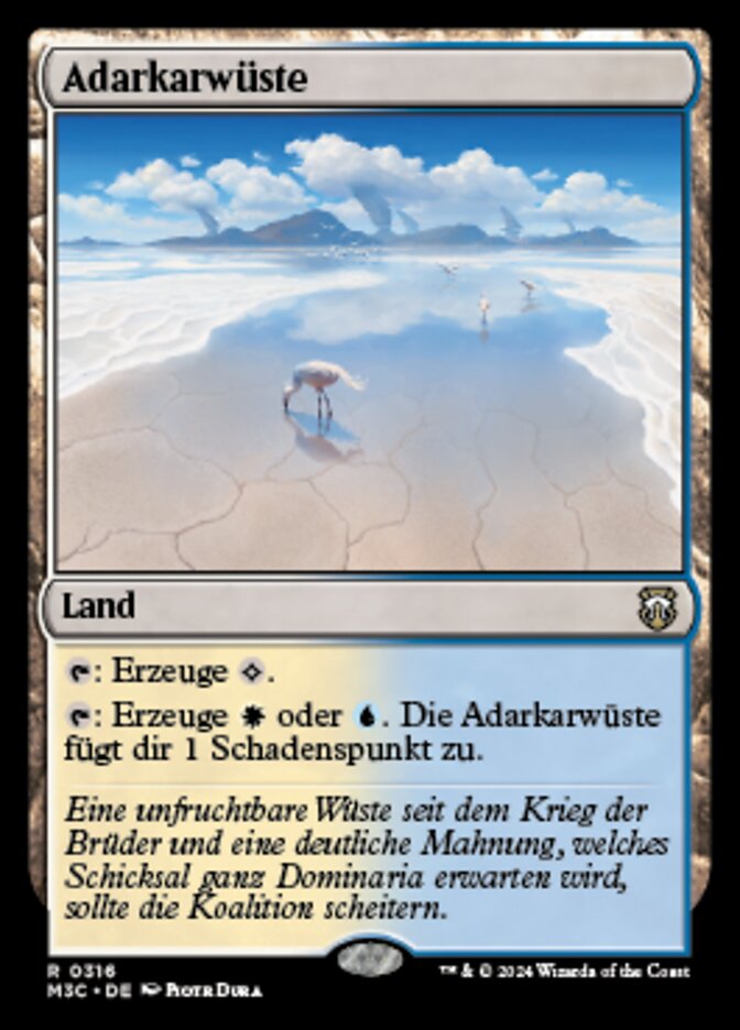 Adarkar Wastes (Modern Horizons 3 Commander #316)