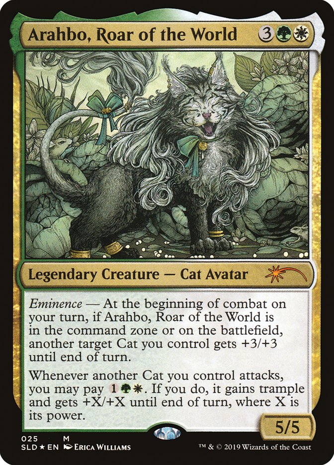 Arahbo, Roar of the World (Secret Lair Drop #25)