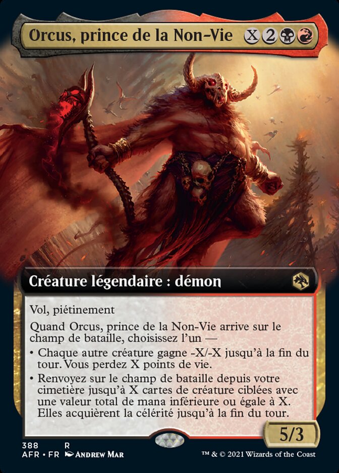 Orcus, prince de la Non-Vie