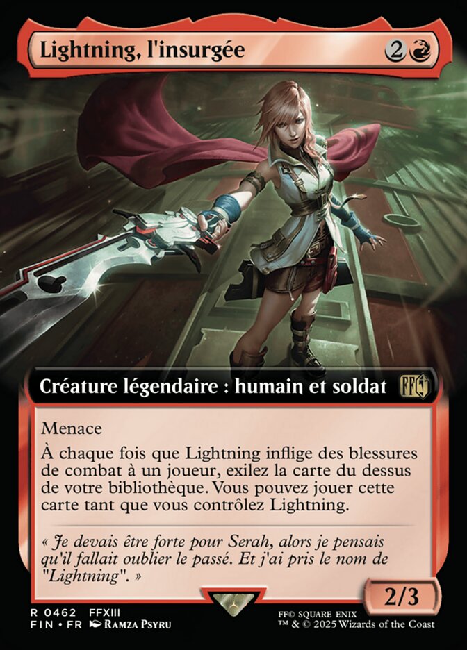 Lightning, l'insurgée