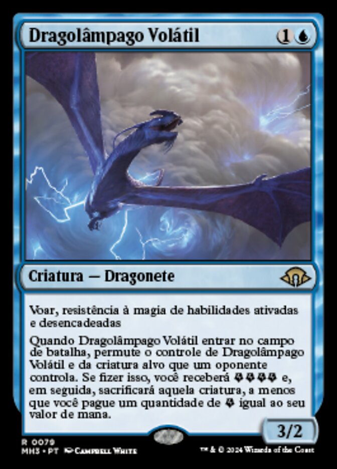 Volatile Stormdrake (Modern Horizons 3 #79)