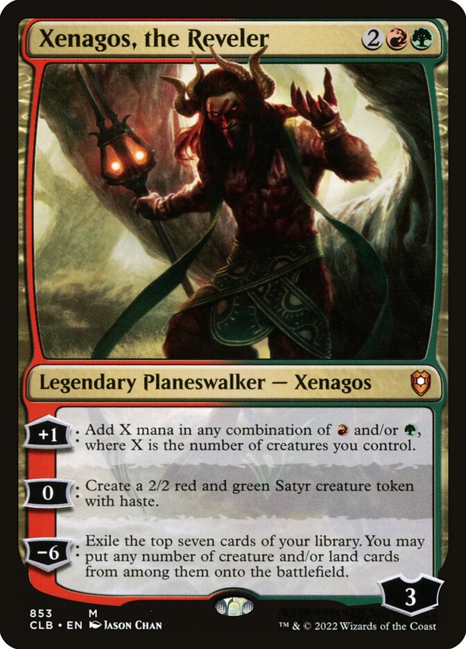Xenagos, the Reveler (Commander Legends: Battle for Baldur's Gate #853)