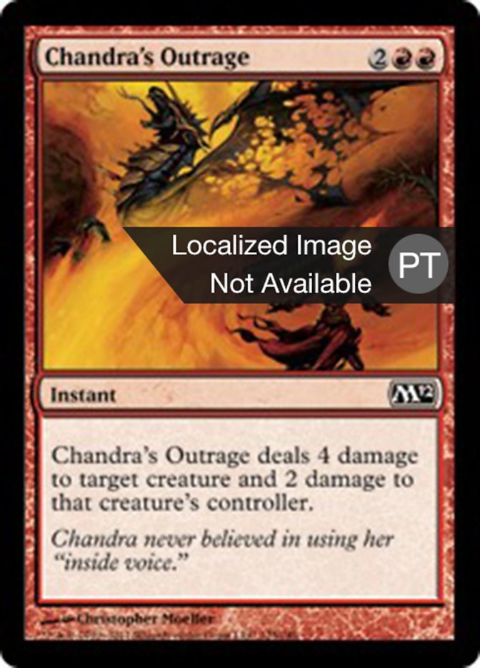 Chandra's Outrage (Magic 2012 #125)