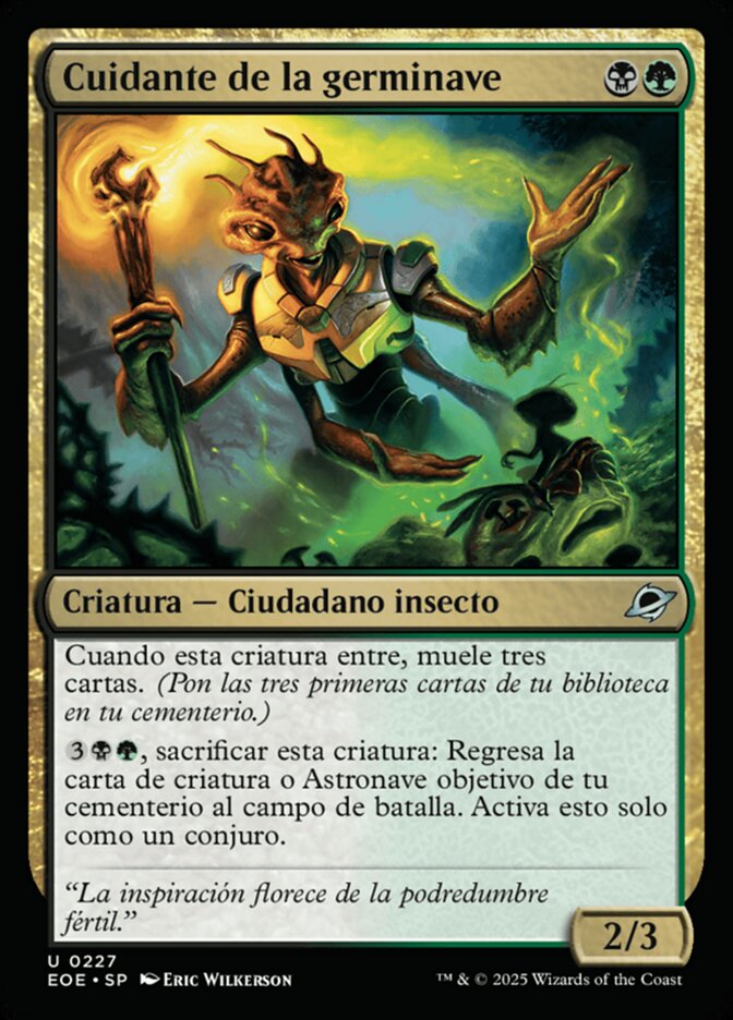 Cuidante de la germinave