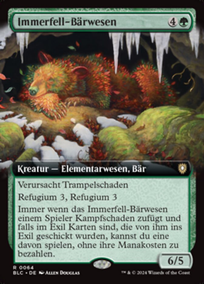 Evercoat Ursine (Bloomburrow Commander #64)