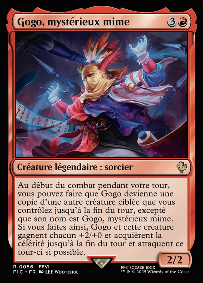Gogo, mystérieux mime