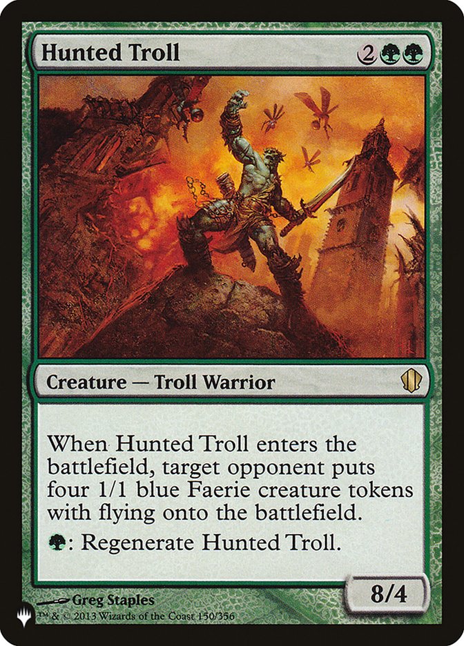 Hunted Troll (The List #C13-150)