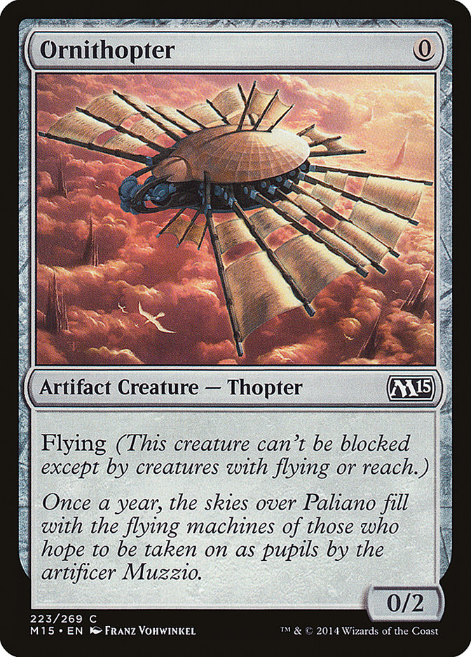 Ornithopter (Magic 2015 #223)