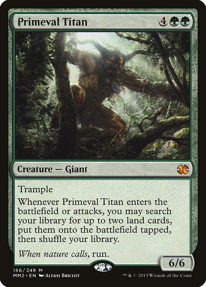 Primeval Titan (Modern Masters 2015 #156)